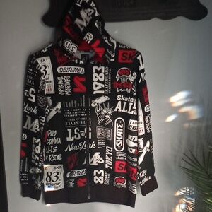 Original Marine Skater NY 🗽 Graphic Hoodie Sz 11/12 PTP:18" L:24"